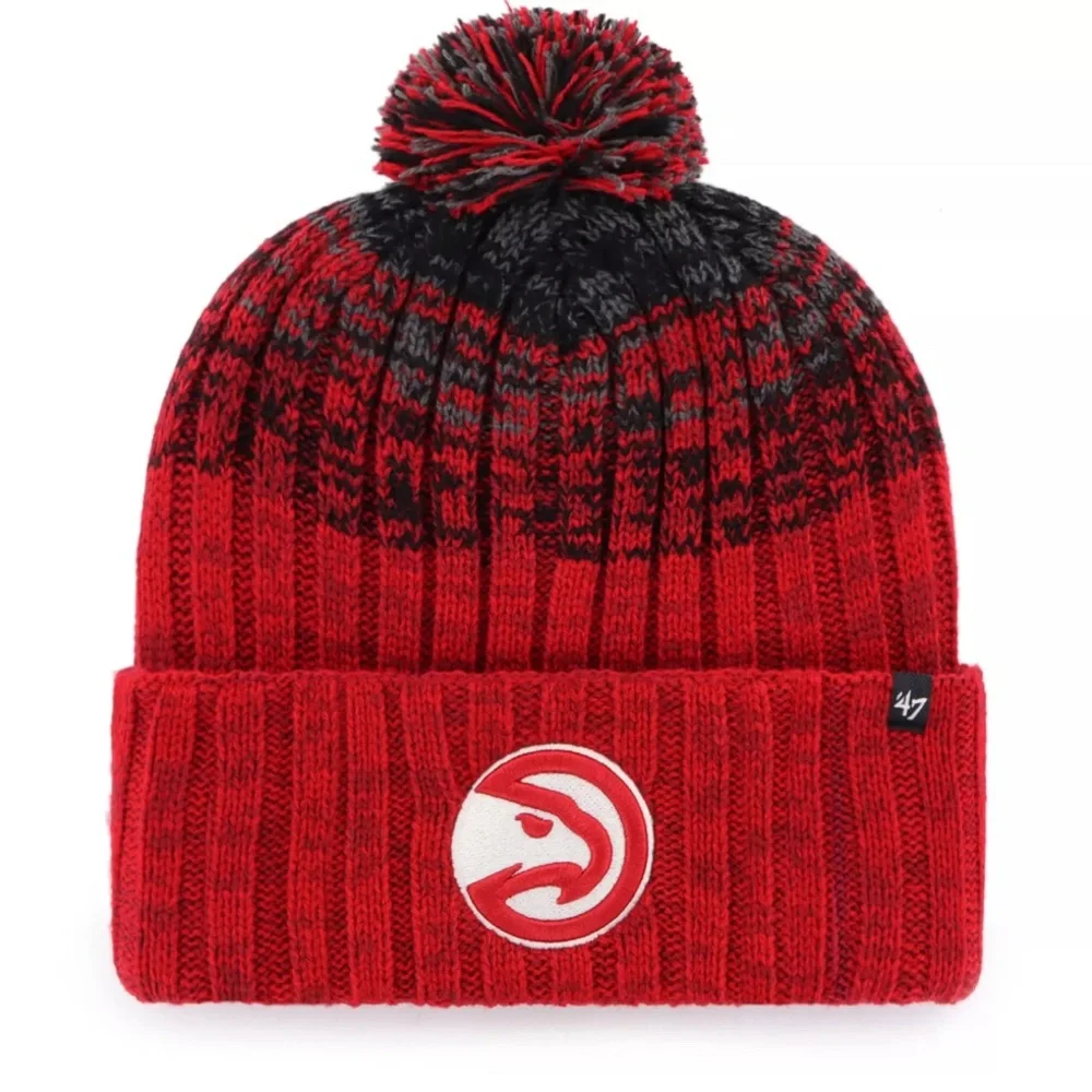 Atlanta Hawks Kids Pom-Pom Hat